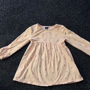 Pink Long Sleeve Dress